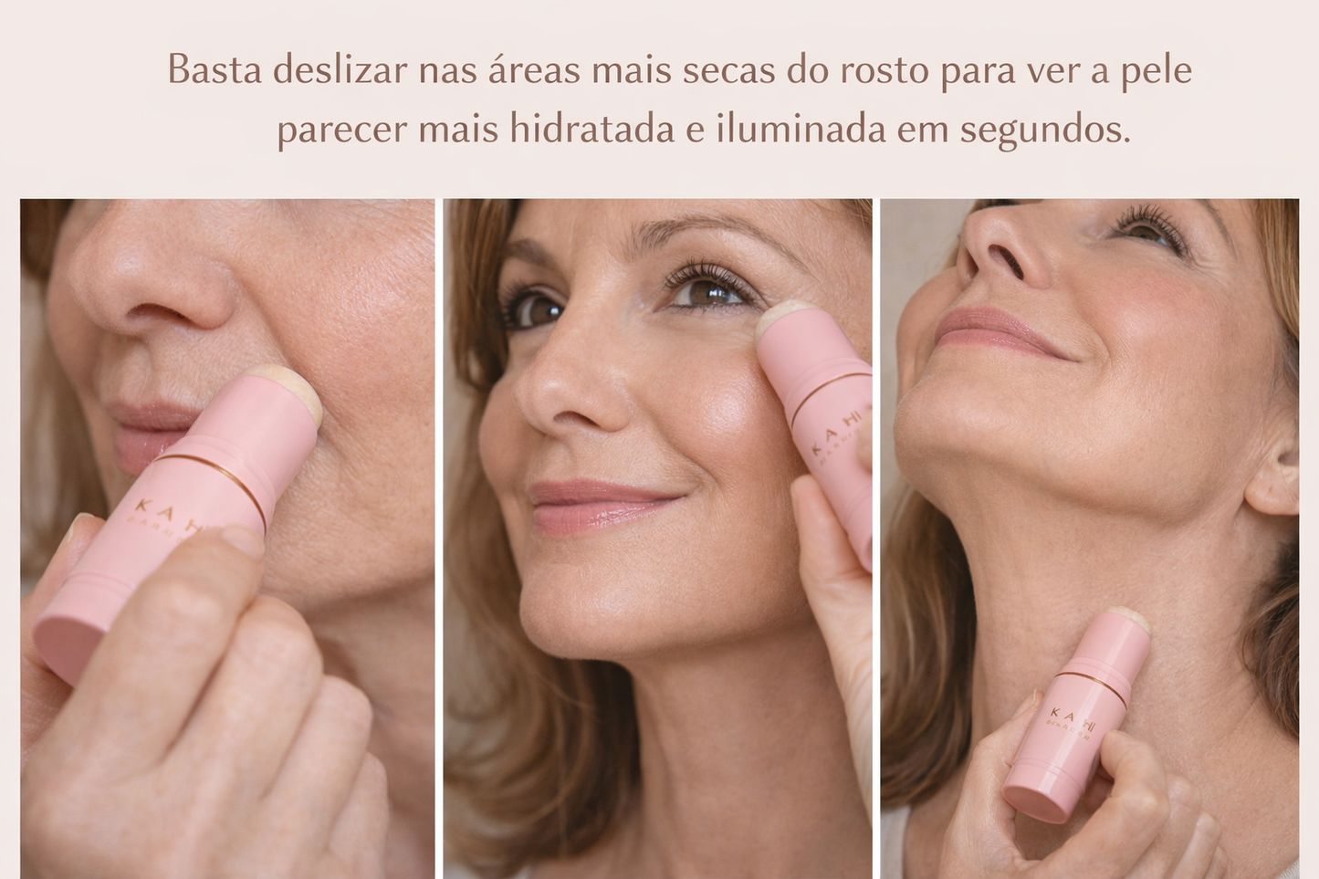 KAHI - O bastão coreano que devolve viço à pele e suaviza instantaneamente o aspecto de linhas marcadas e ressecamento