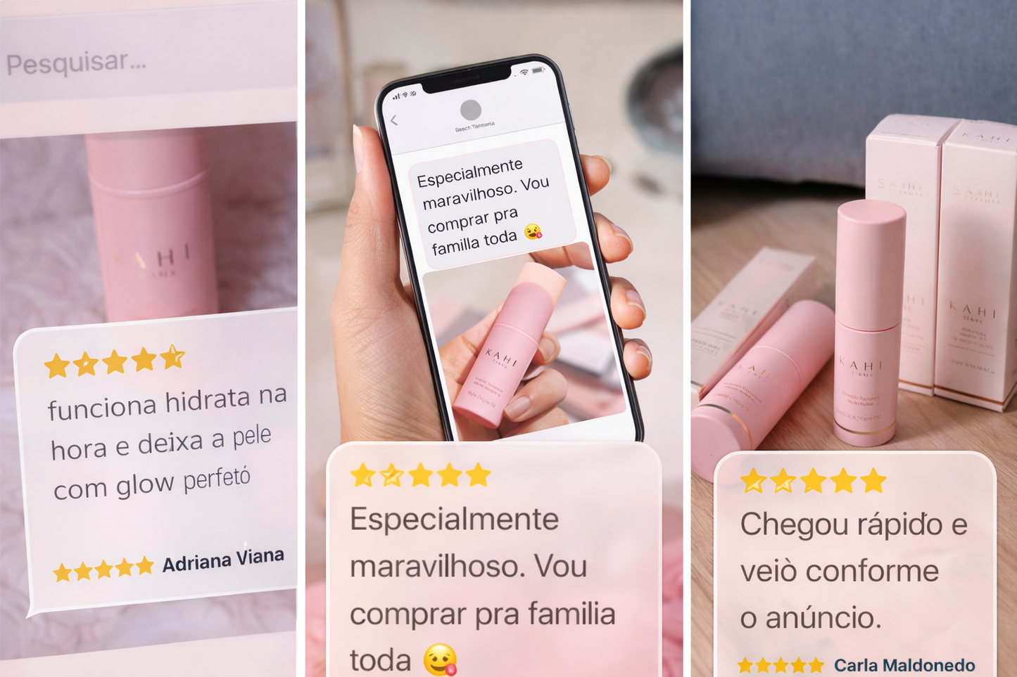 KAHI - O bastão coreano que devolve viço à pele e suaviza instantaneamente o aspecto de linhas marcadas e ressecamento