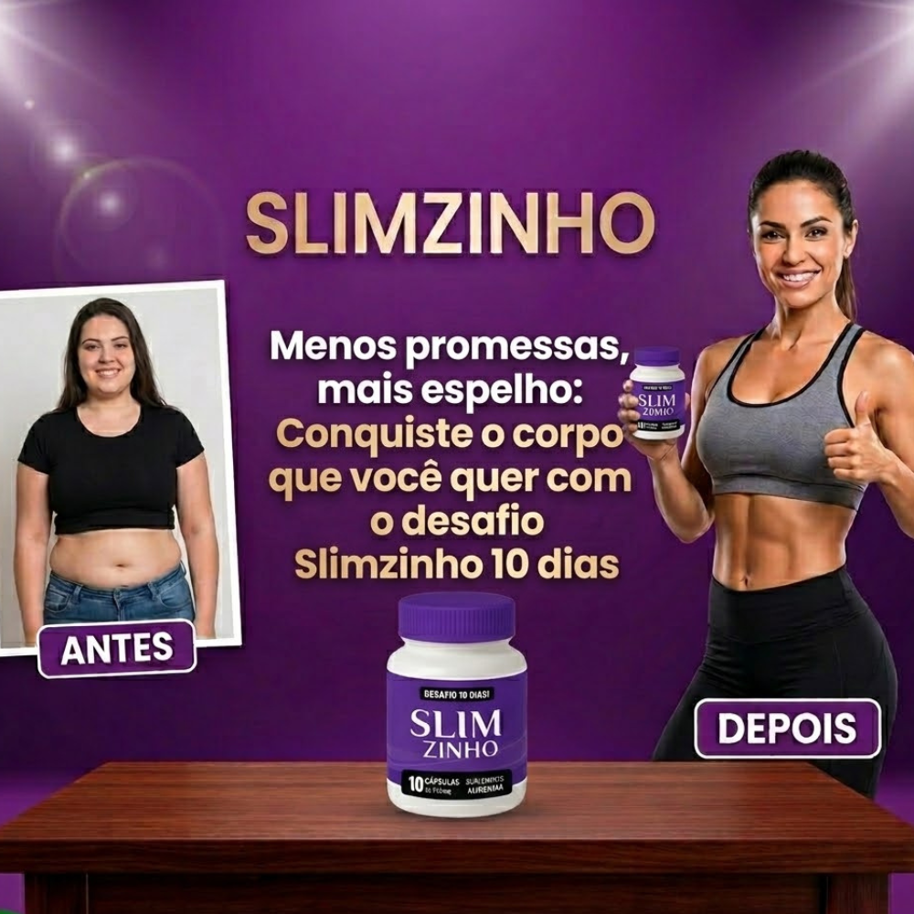 Slimzinho: Potencialize seu Emagrecimento em 10 Dias