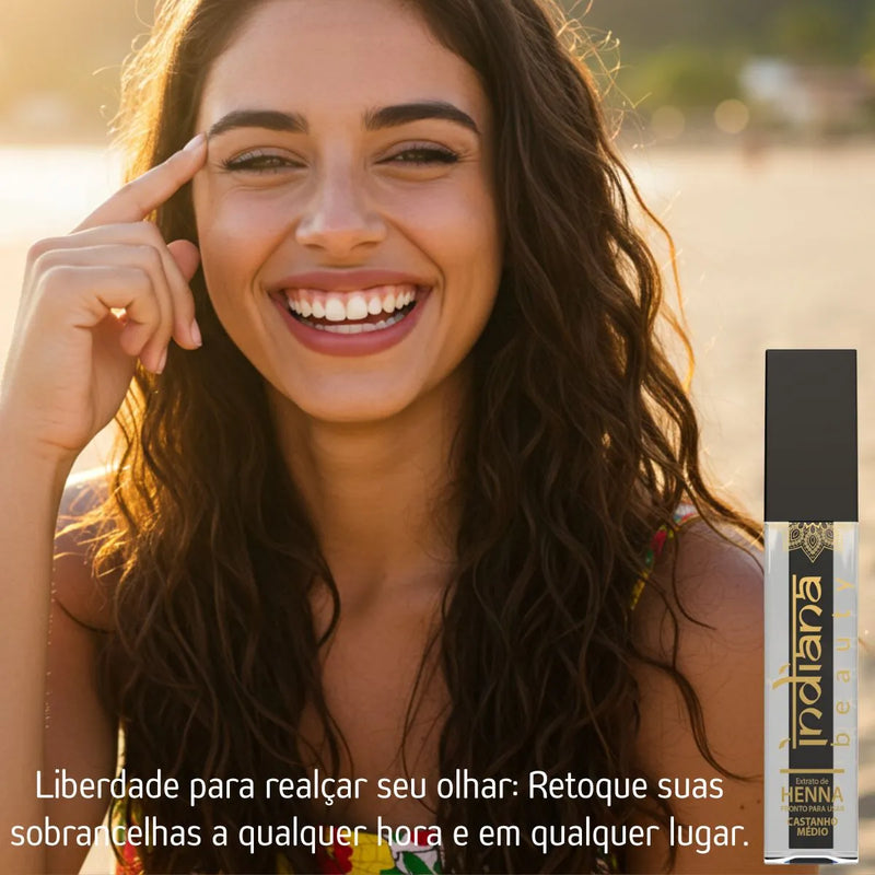 HENNA PRONTA INDIANA BEAUTY - TODAS AS CORES