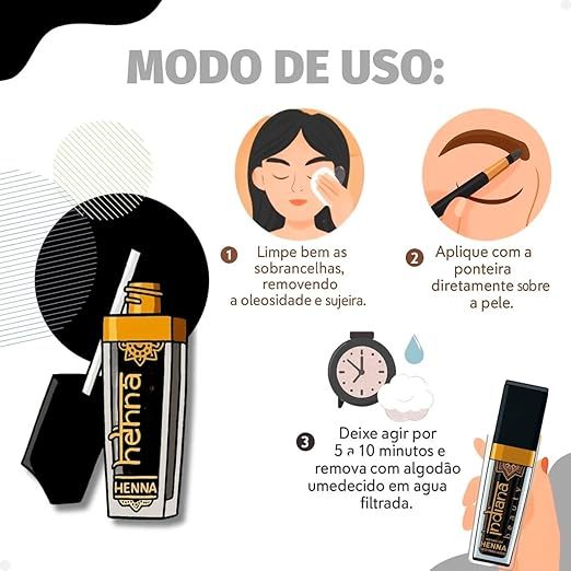 HENNA PRONTA INDIANA BEAUTY - TODAS AS CORES