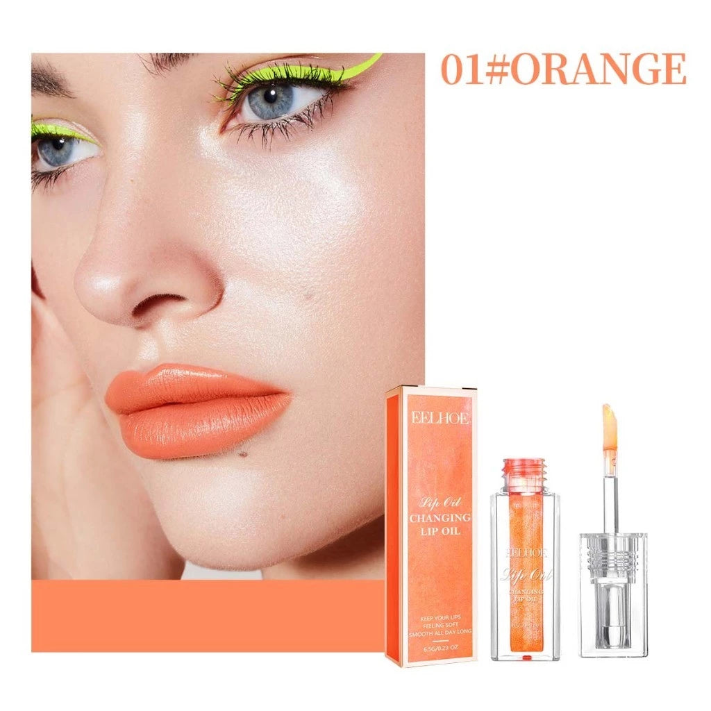 Óleo Labial Lip Glaze – Tratamento Diário com Brilho, Hidratação e Efeito Lifting Labial
