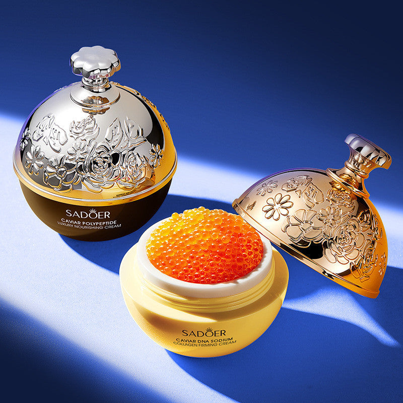 SADOER Creme Facial Caviar Peptide Luxuoso Hidratante Nutritivo Para A Pele
