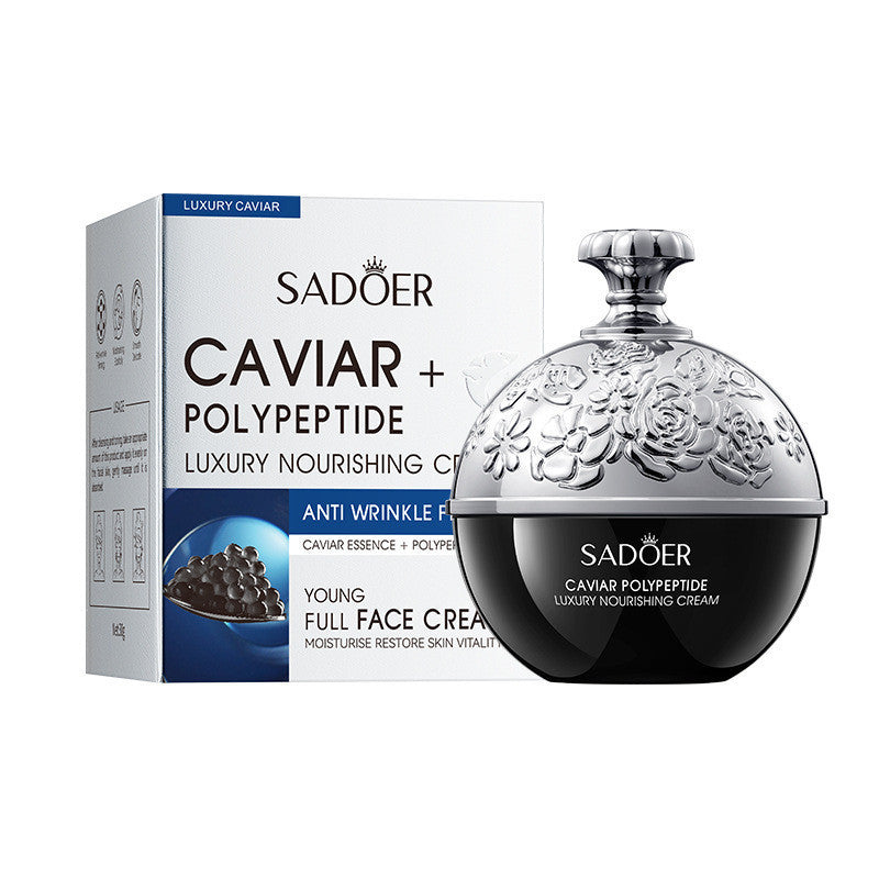 SADOER Creme Facial Caviar Peptide Luxuoso Hidratante Nutritivo Para A Pele