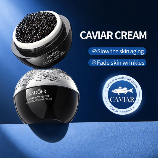 SADOER Creme Facial Caviar Peptide Luxuoso Hidratante Nutritivo Para A Pele