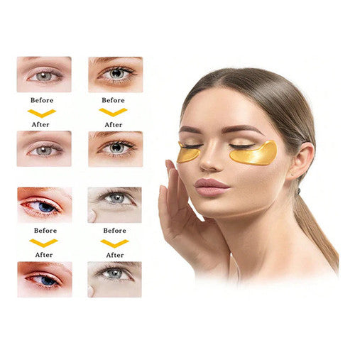 Kit Edição Luxo Exclusivo / Creme facial Caviar Sodoer©/Máscara de Colágeno para Olhos©/ Base maquiagem Corretiva