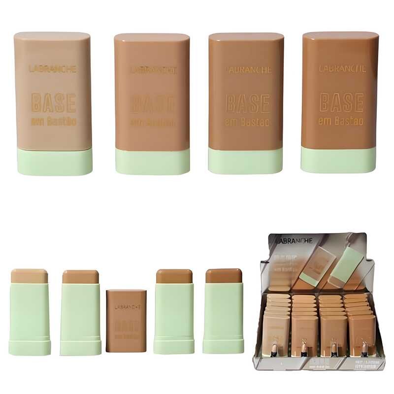 Base Cremosa em Bastão – Cobertura Leve e Efeito Pele Natural